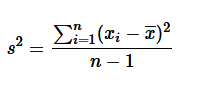 Varience Sample