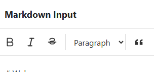 Markdown to HTML